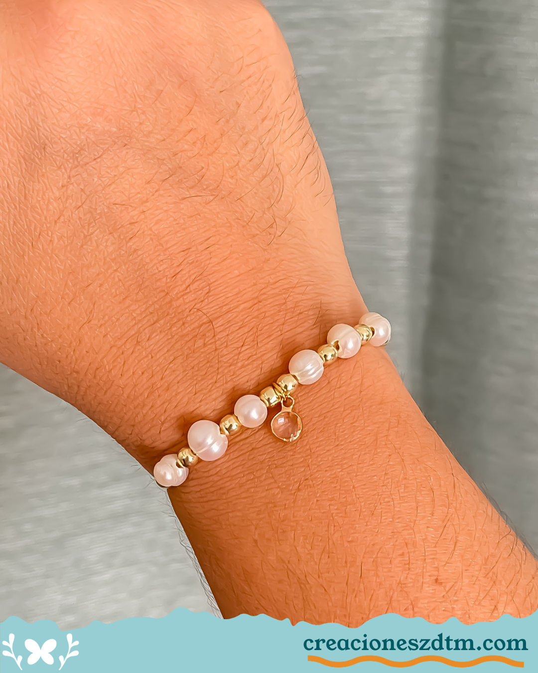 Love the Pearls Bracelet - Creaciones ZDTM