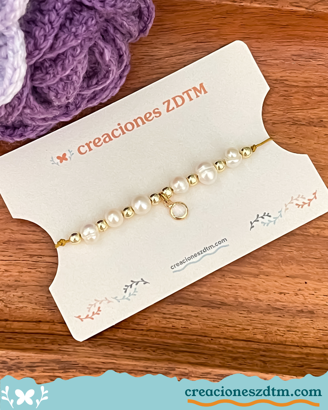 Love the Pearls Bracelet - Creaciones ZDTM