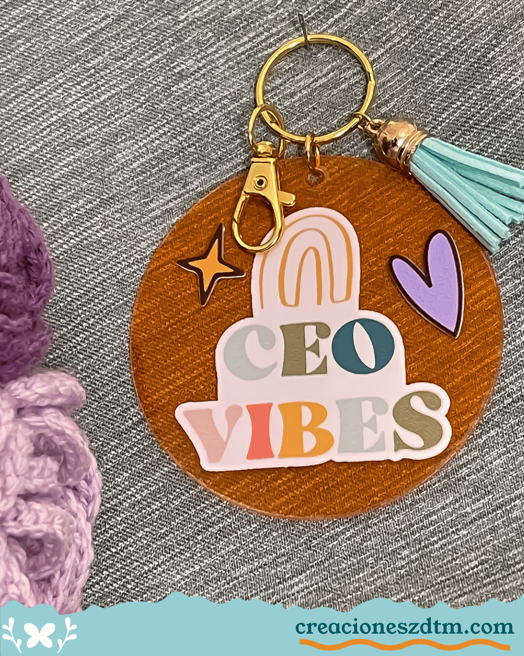 CEO Vibes Keychain - Creaciones ZDTM