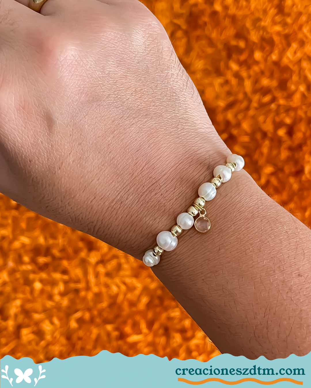 Love the Pearls Bracelet - Creaciones ZDTM