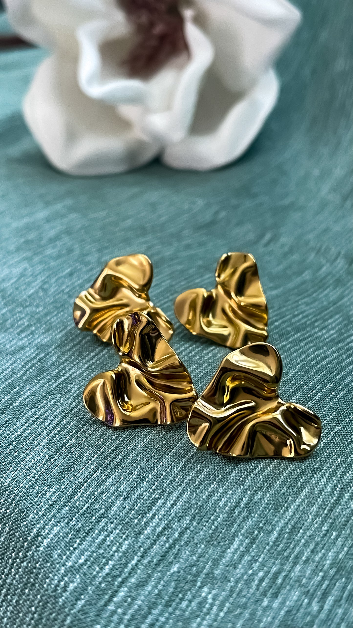 Atypical Heart Earring
