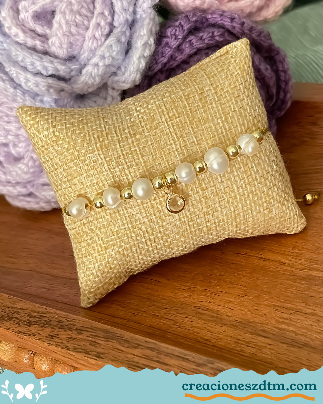 Love the Pearls Bracelet - Creaciones ZDTM